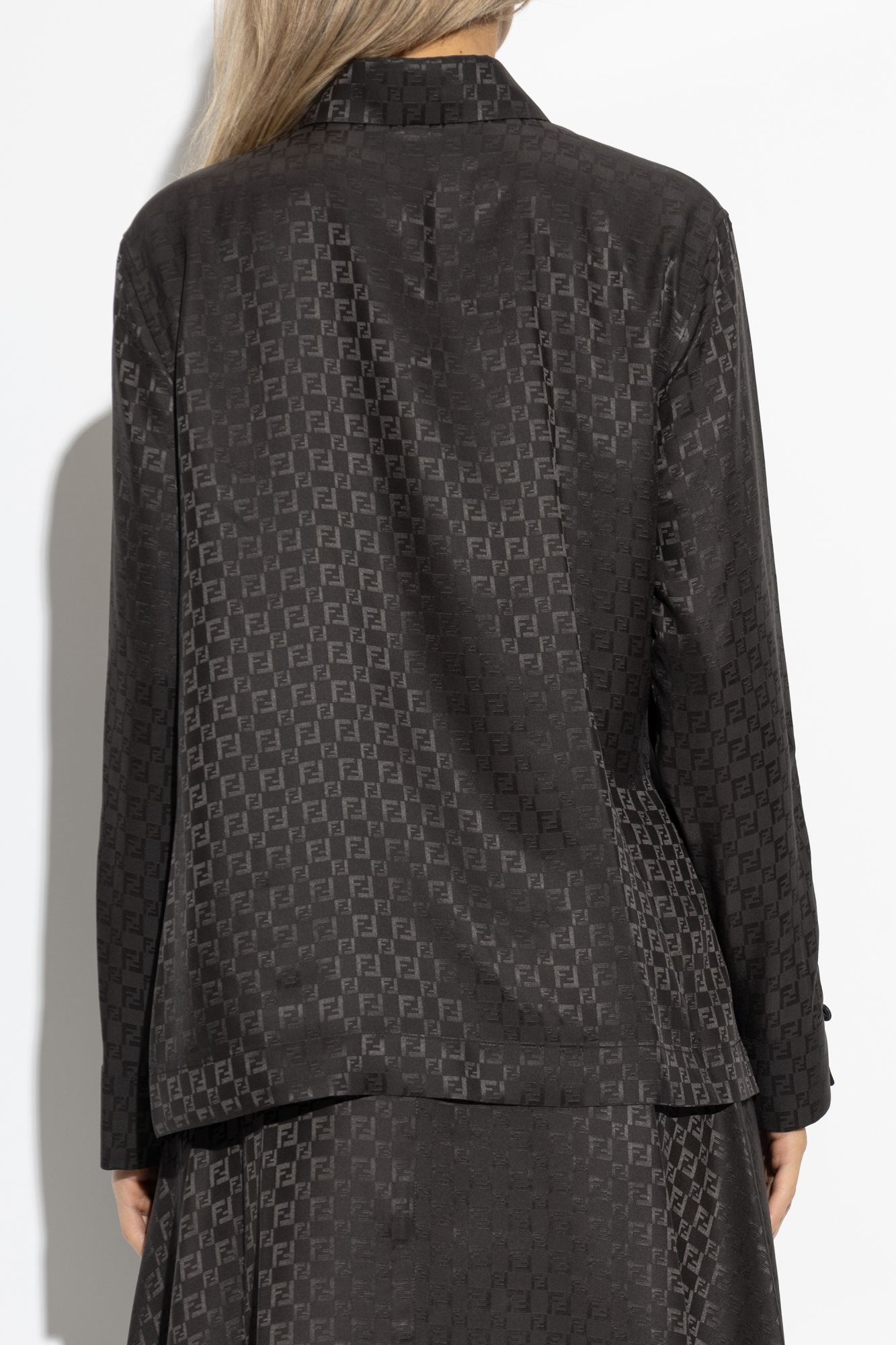 Fendi Silk shirt with monogram | Women's | Vitkac